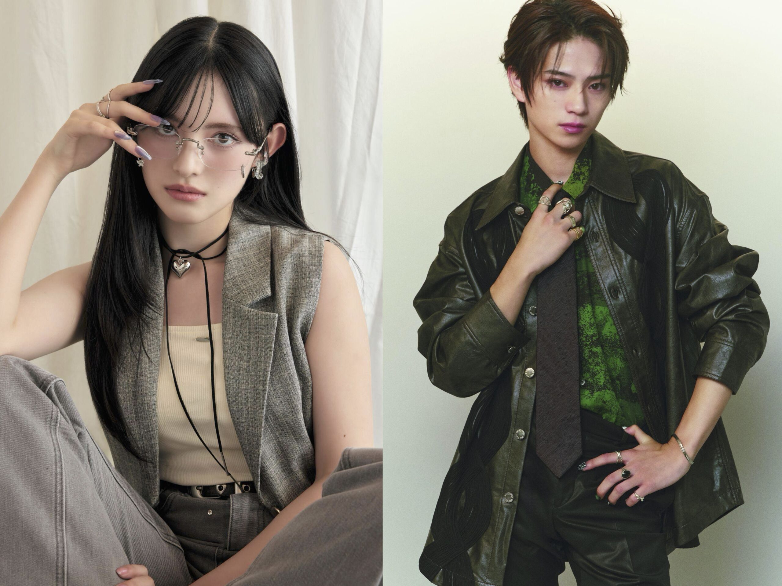 俳優【岩瀬洋志】が初登場！物語の中から現れたシックなスタイル